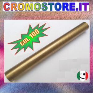 CANOTTO CANNA OTTONE LISCIO Ø 26 x 1000 mm. BRONZATO - BRONZO