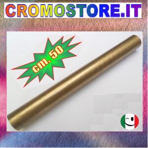 CANOTTO CANNA OTTONE LISCIO Ø 26 x 500 mm. BRONZATO - BRONZO