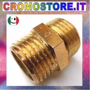 NIPPLES DA 1/2" - DORATO - BAGNO ORO 24KT