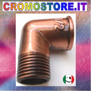 CURVA GOMITO MF DA 1/2" - RAMATO - RAME