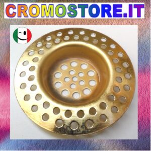 GRIGLIETTA Ø 70 mm. PER PILETTA - DORATO - ORO