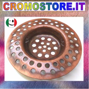 GRIGLIETTA Ø 70 mm. PER PILETTA - RAMATO - RAME