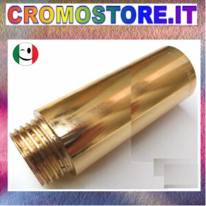 PROLUNGA MF CM. 5 DA 1/2" - DORATO - BAGNO ORO 24KT