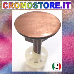 TAPPO SALTARELLO PER PILETTE NORTON varie misure - RAMATO - RAME