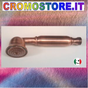 DOCCETTA IN OTTONE 100% PER GRUPPO VASCA DECO' - RAMATO - RAME