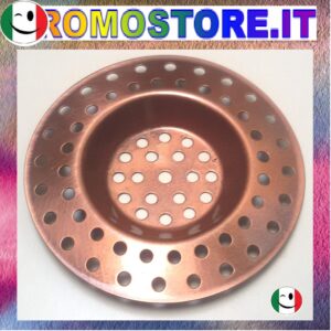 GRIGLIETTA Ø 80 mm. PER PILETTA - RAMATO - RAME