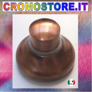 CAPPUCCIO UNIVERSALE PER RUBINETTO D'ARRESTO AD INCASSO RAMATO - RAME