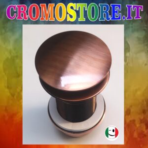 PILETTA OTTONE " CLICK CLACK " PROLUNGATA 46 < 60 DA 1¼" RAMATO - RAME