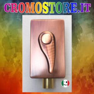 RUBINETTO PASSO RAPIDO AD INCASSO PER SCARICO WC RAMATO - RAME