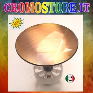 TAPPO SALTARELLO PER PILETTA NORTON A COPERTURA TOTALE Ø 62 MM. BRONZATO - BRONZO