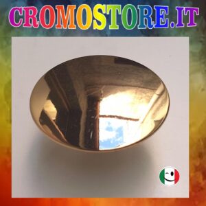 TAPPO SALTARELLO PER VASCA A COPERTURA TOTALE Ø 72 MM. DORATO - BAGNO ORO 24KT
