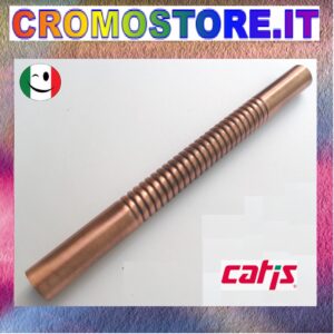 CANOTTO CANNA OTTONE FLESSIBILE Ø 30 x 300 mm. X CATIS - RAMATO - RAME