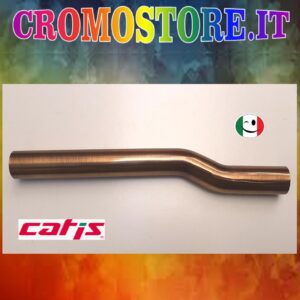 CANOTTO CANNA OTTONE ECCENTRICO Ø 30 x 300 mm. X CATIS - BRONZATO - BRONZO