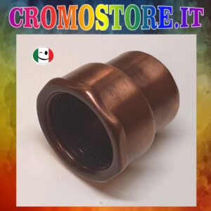 MANICOTTO RIDOTTO F¾" x F½" - RAMATO - RAME