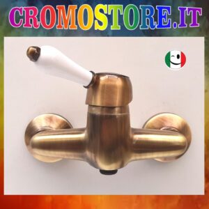 MISCELATORE MONOCOMANDO DOCCIA ESTERNO - BELLE EPOQUE -  BRONZATO - BRONZO