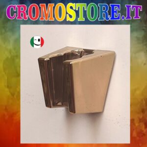 SUPPORTO A MURO PER DOCCETTA IN ABS - DORATO - BAGNO ORO 24KT