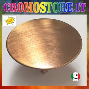 TAPPO SALTARELLO PER VASCA A COPERTURA TOTALE Ø 72 MM. BRONZATO - BRONZO