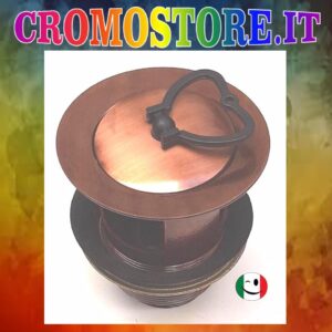 PILETTONE / PILETTA CON TROPPO PIENO DA 1" 1/4" RAMATO - RAME